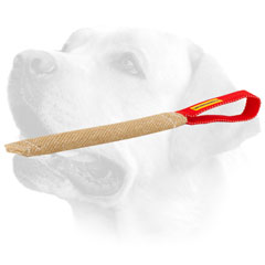Jute Dog Bite Toy For Labrador Puppy Training 