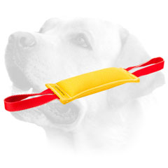 French Linen Dog Bite Tug For Labrador Puppy Training