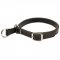 Adjustable Leather Slip Collar for Labrador