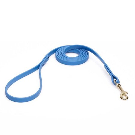 Amazing Blue Biothane Labrador Leash for Walking, Tracking