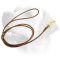 Dog Show Round Leather Lead For Labrador