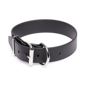 Extra Wide Black Biothane Labrador Collar