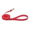 Red Waterproof Labrador Leash Made of Biothane