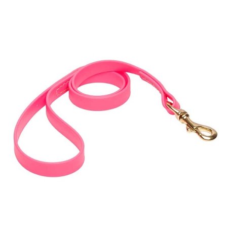 Pink Waterproof Labrador Leash Made of Biothane