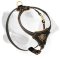 Labrador Puppy Leather Harness With Exquisite Decorative Medallion