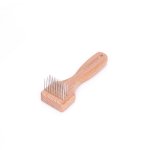 "Tidy Look" Wooden Brush/Comb With Metal Teeth for Labrador