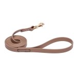 Khaki Waterproof Labrador Leash Made of Biothane