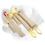Jute Bite Tugs Set For Labrador Training