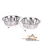 Durable Stainless Steel Bowls with Stand
