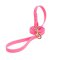 Pink Waterproof Labrador Leash Made of Biothane