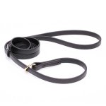 Black Biothane Labrador Leash and Collar Combo