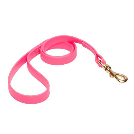 Pink Waterproof Labrador Leash Made of Biothane