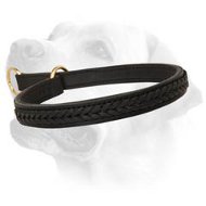 Labrador Silent Collar With Elegant Braid Decoration