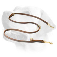 Leather Labrador Leash For Walking And Training