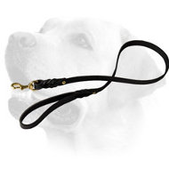 Handcrafted Leather Labrador Leash For Walking And Tracking