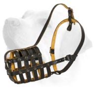 Flexy Everyday Leather Muzzle For Labrador Flexy Everyday Leather Muzzle For Labrador