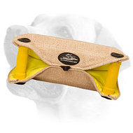 Primary Labrador Puppy Bite Builder made of natural jute