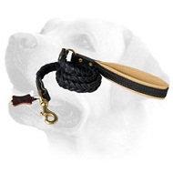 Lovely Plaited Leather Lead For Labrador Lovely Plaited Leather Lead For Labrador