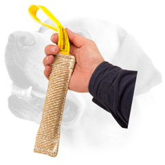 Training Jute Dog Bite Tug For Labrador With Loop