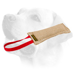 Jute Dog Bite Tug For Labrador  With Handle