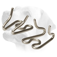 Stainless steel link for Labrador pinch collar