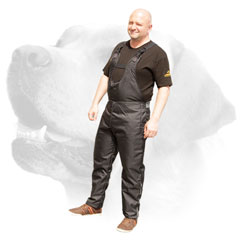 Protection scratch pants for Labrador     training