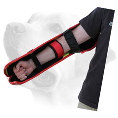 Firmly stitched Labrador training sleeve made of jute
