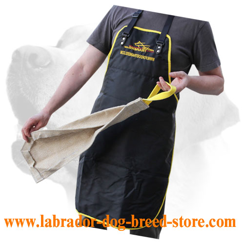 Jute Labrador tug for prey drive