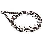 Strong Herm Sprenger Labrador Pinch Prong Collar of Black Stainless Steel - 2.25 mm (1/11 inch)