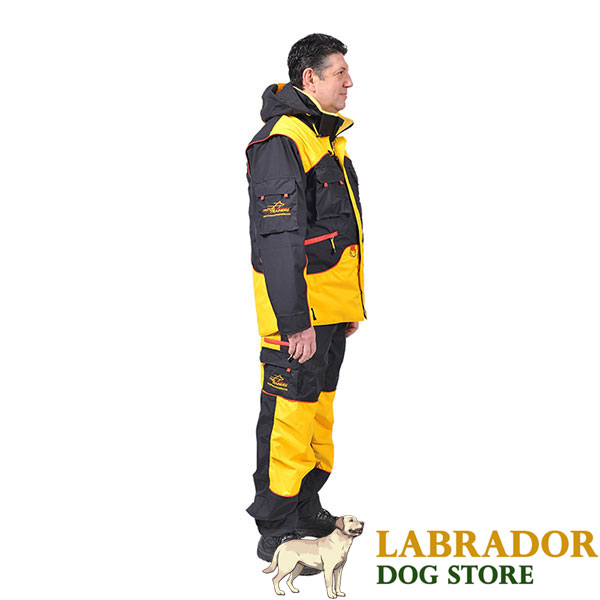 Comfortable Training Bite Suit with a Few Pockets