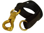best tracking dog leash&massive solid brass snap&smart lock