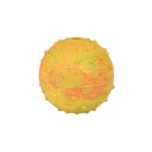 Rubber ball with bell inside for Labrador - 2 1/3 inch (6 cm)