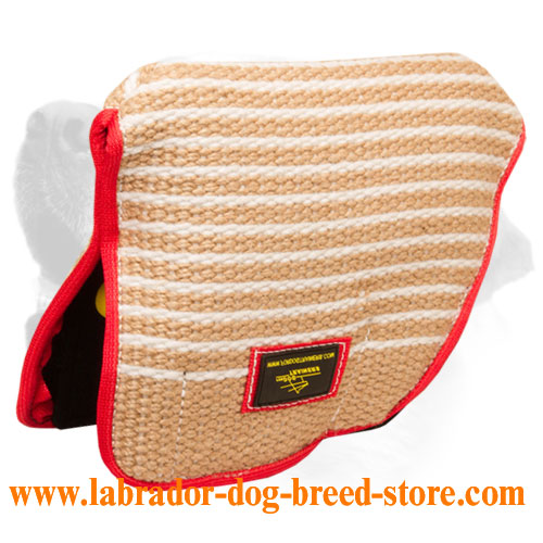 Labrador Jute Bite Builder Sleeve for Training Puppies and Young Dogs