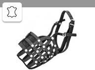 Leather basket muzzles
